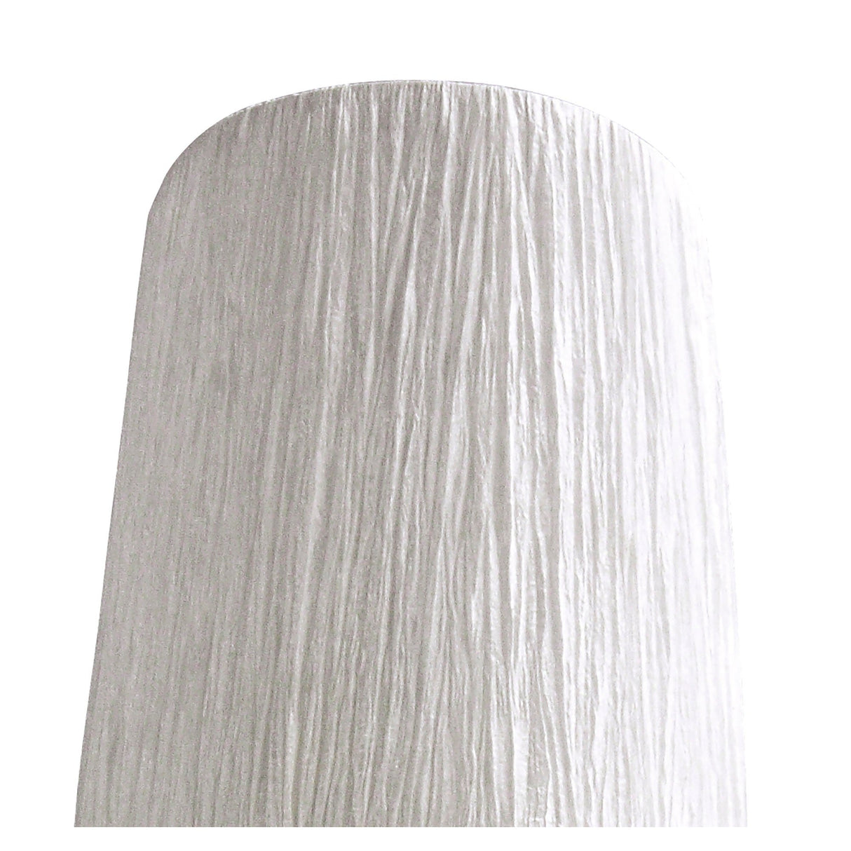 Lucca 2 Light Crystal Wall Light With Switch - Chrome With White Shades
