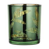 Lukut Glass Tealight Holder - Green