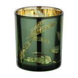 Lukut Glass Tealight Holder - Green