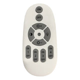 Lunas Dimmable  LED Flush Ceiling Light With Remote Control - White