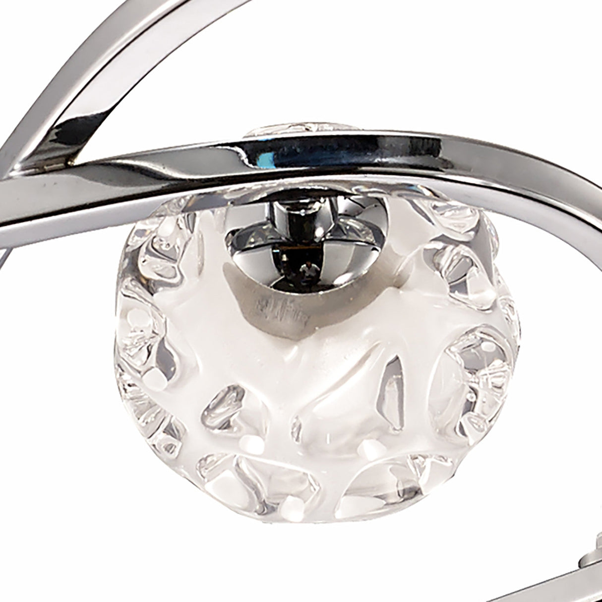 Lux 5 Light Suspension Light - Polished Chrome