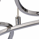 Lux 5 Light Suspension Light - Polished Chrome