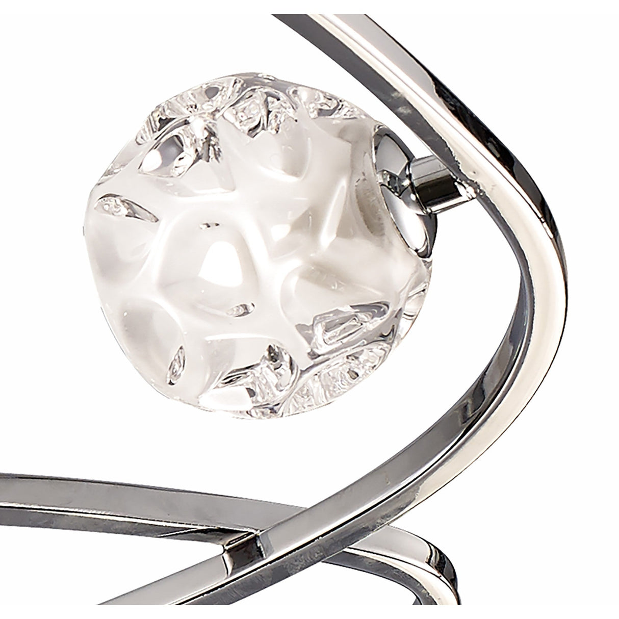 Lux 5 Light Suspension Light - Polished Chrome