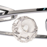 Lux 5 Light Linear Suspension Light - Polished Chrome