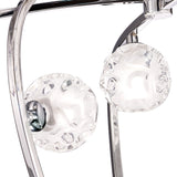 Lux 5 Light Flush Ceiling Light - Polished Chrome