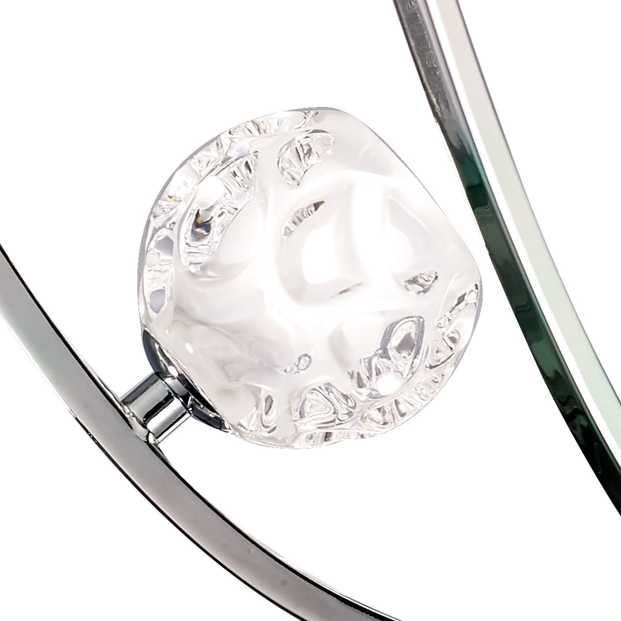 Lux 5 Light Flush Ceiling Light - Polished Chrome