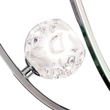 Lux 5 Light Flush Ceiling Light - Polished Chrome