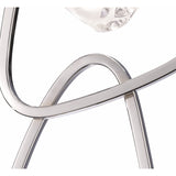 Lux 2 Light Flush Ceiling Light - Polished Chrome