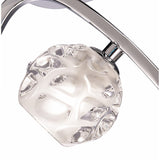 Lux 1 Light Flush Ceiling Light - Polished Chrome