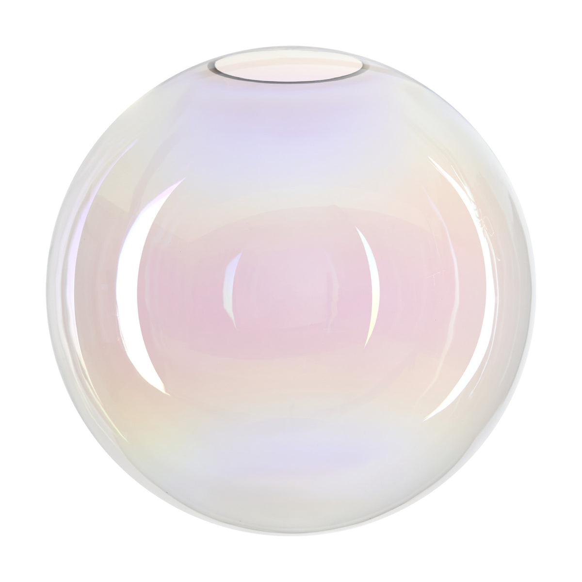 Lyria 40cm Globe Glass Light Shade - Iridescent