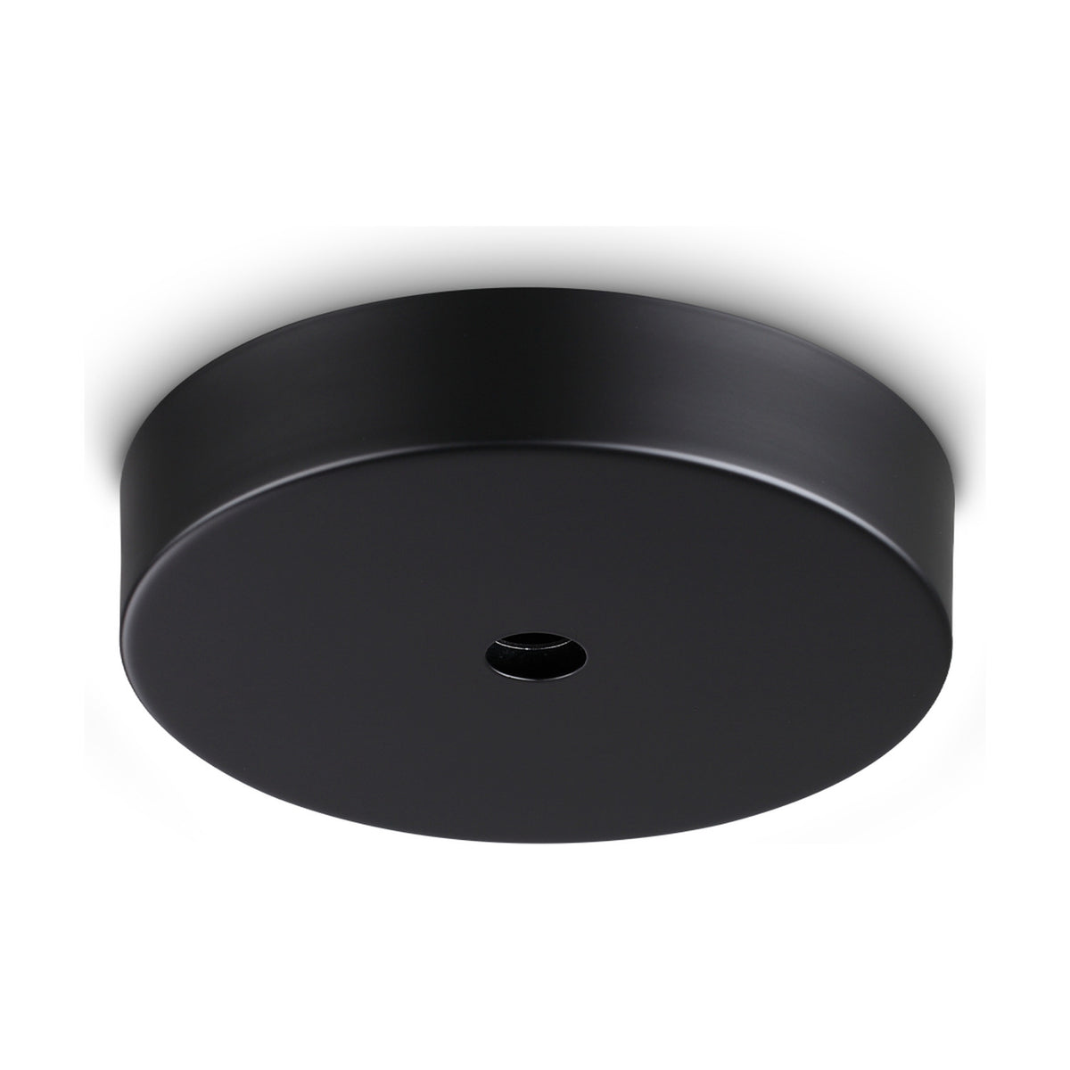 Lyria 7 Light Round Ceiling Rose - Black