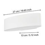 Maccacari LED Wall Light - White