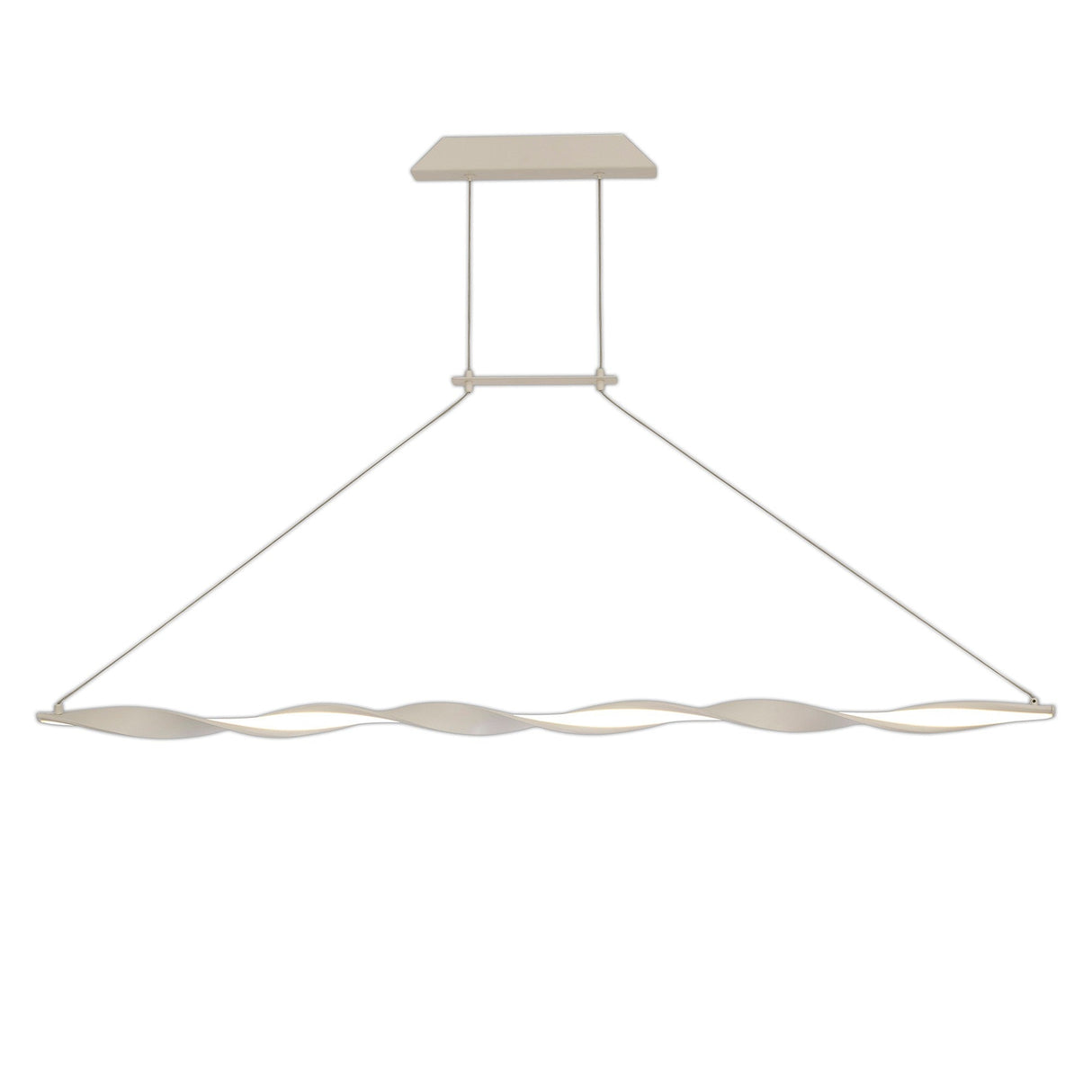 Madagascar LED Linear Suspension Light 33W 3000K - Sand White