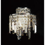 Maddison 2 Light Crystal Wall Light - Polished Chrome