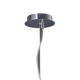 Maddison 2 Light Cylinder Crystal Pendant Light – Polished Chrome