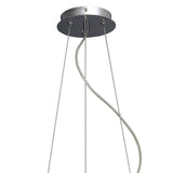 Maddison 42cm Round 6 Light Crystal Chandelier - Polished Chrome