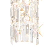Maddison 2 Light Cylinder Crystal Pendant Light – Rose Gold