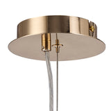 Maddison 2 Light Cylinder Crystal Pendant Light – French Gold