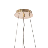 Maddison 42cm Round 6 Light Crystal Chandelier - French Gold