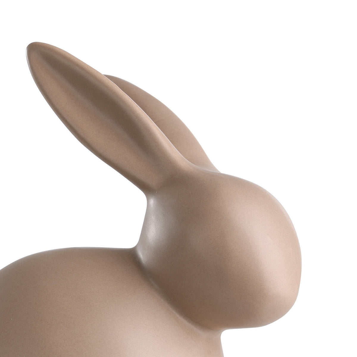Madiorano Ceramic Rabbit Ornament 18cm - Brown