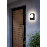 Madriz LED Outdoor Wall Light with Motion Sensor - Black