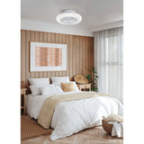 Malinska Ceiling Fan with Light - White