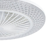 Malinska Ceiling Fan with Light - White