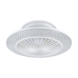 Malinska Ceiling Fan with Light - White
