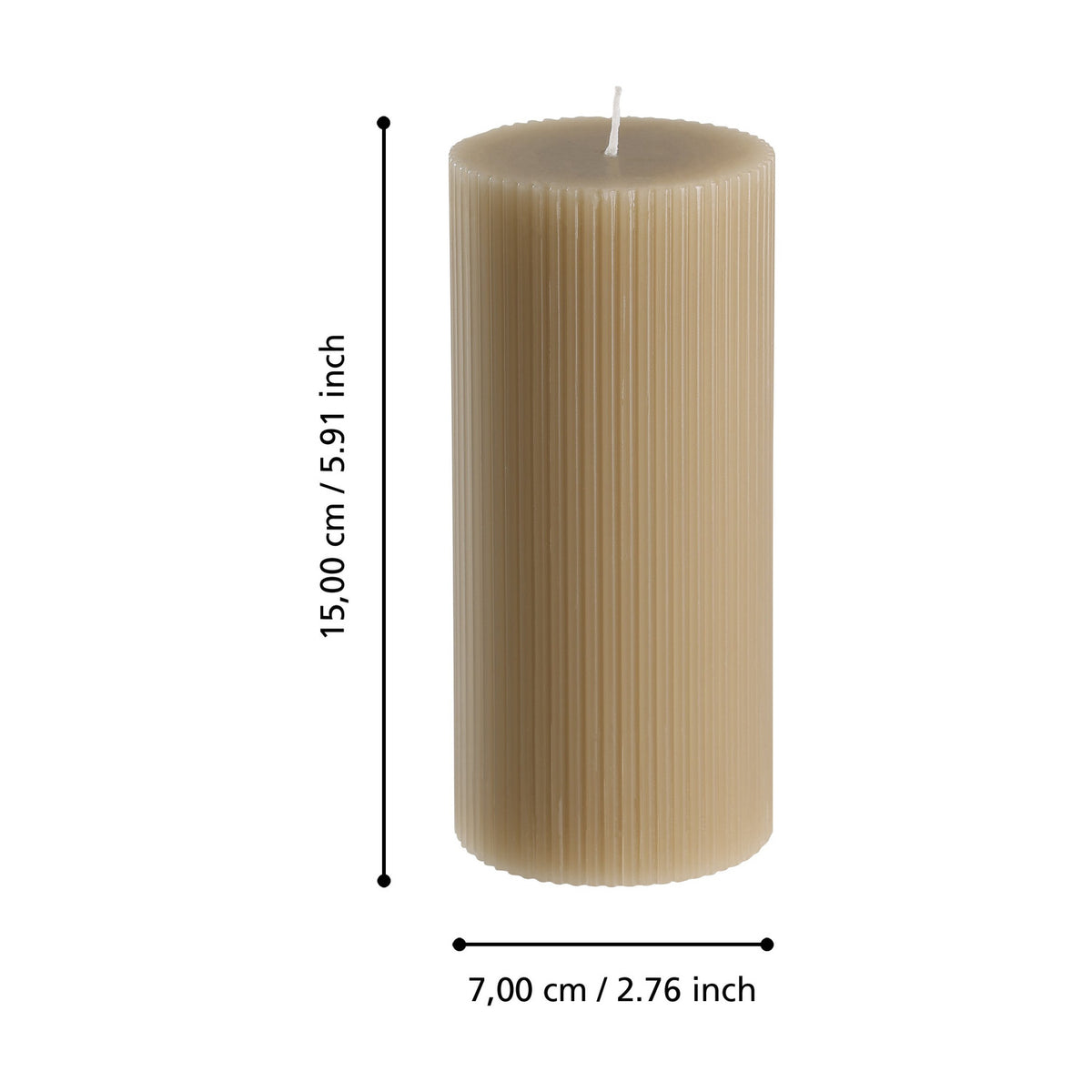 Manambia Candle - Beige