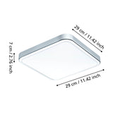 Manilva 1 LED Bathroom Ceiling Light - Chrome