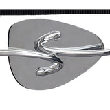 Mara 2 Light Wall Light With Switch - Chrome With Black Shade