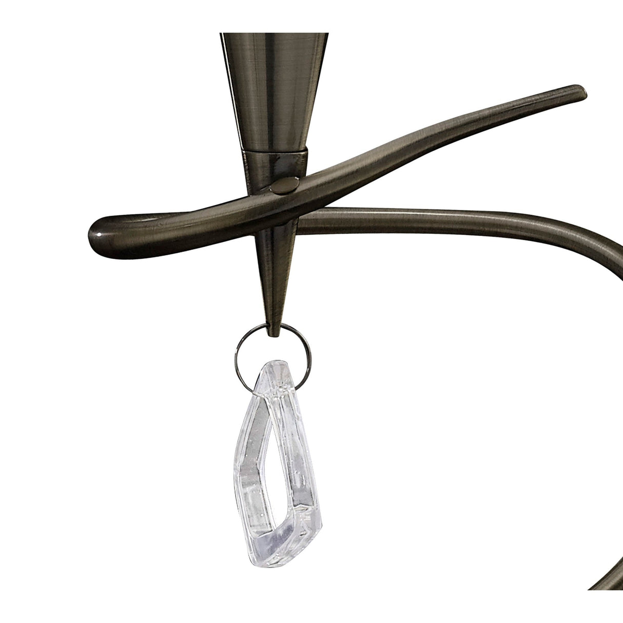 Mara Small 1 Light Table Lamp - Antique Brass With Ivory White Shade