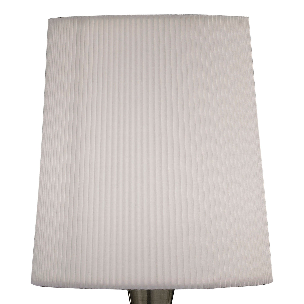 Mara Small 1 Light Table Lamp - Antique Brass With Ivory White Shade