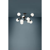 Maragall 9 Light Ceiling Light - Black