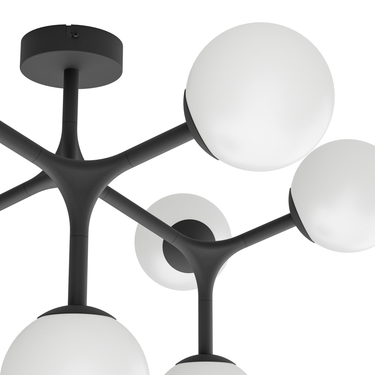 Maragall 9 Light Ceiling Light - Black