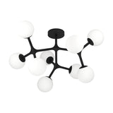 Maragall 9 Light Ceiling Light - Black