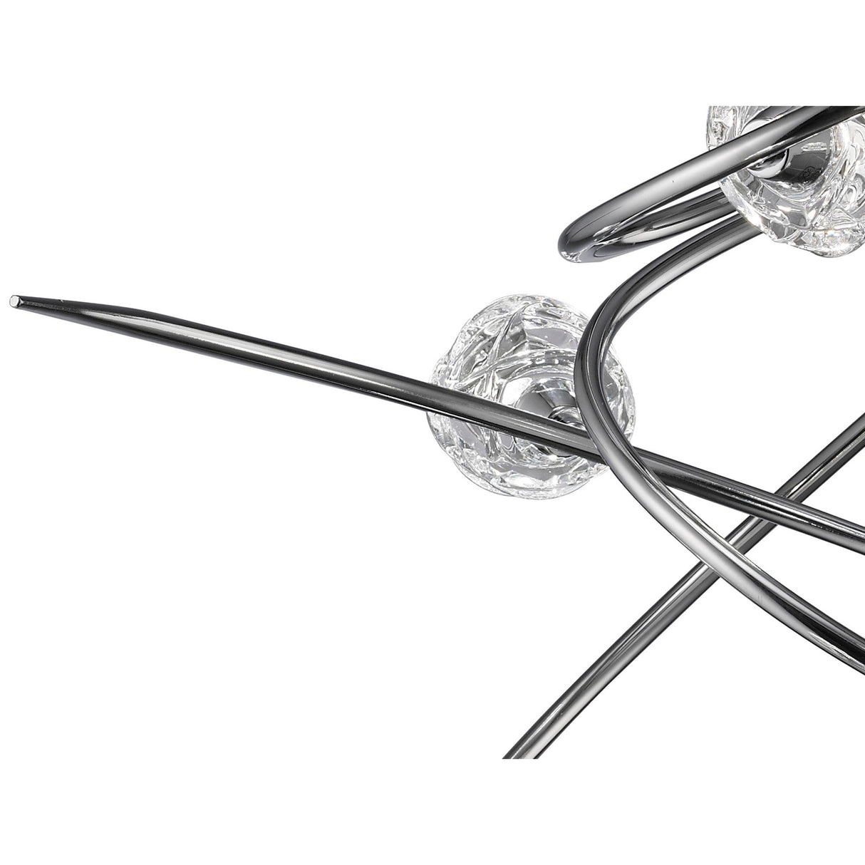 Maremagnum 8 Light Semi-Flush Ceiling Light – Polished Chrome