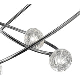 Maremagnum 8 Light Semi-Flush Ceiling Light – Polished Chrome