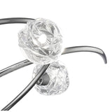 Maremagnum 6 Light Semi-Flush Ceiling Light – Polished Chrome