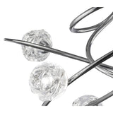 Maremagnum 6 Light Semi-Flush Ceiling Light – Polished Chrome