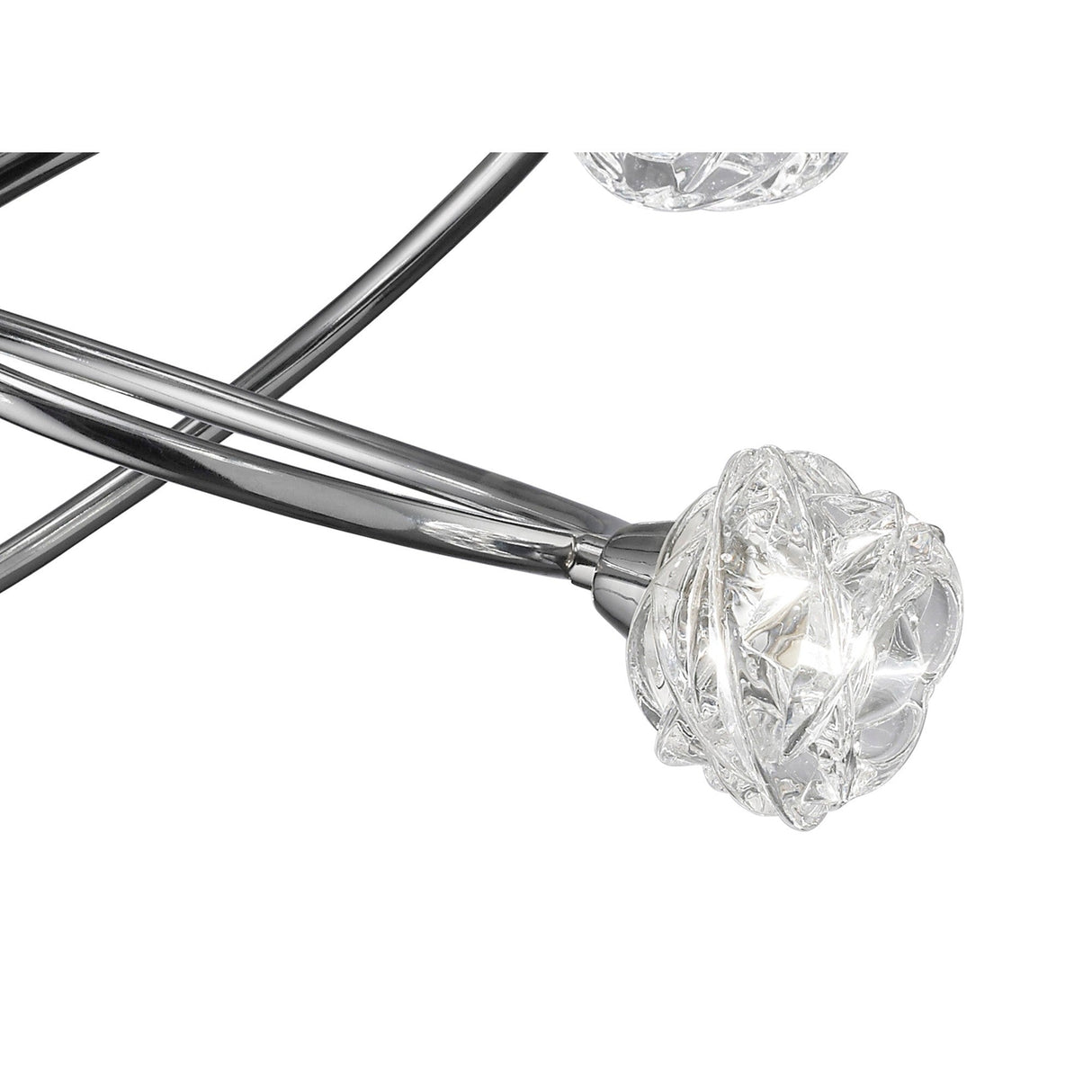 Maremagnum 6 Light Semi-Flush Ceiling Light – Polished Chrome