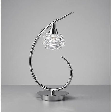 Maremagnum 1 Light Table Lamp - Polished Chrome