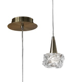 Maremagnum 12cm 1 Light Pendant Light - Antique Brass