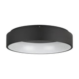 Marghera 2 LED Flush Ceiling Light 59.5cm - Black