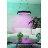 Marghera Smart Colour Changing Pendant Light - Black