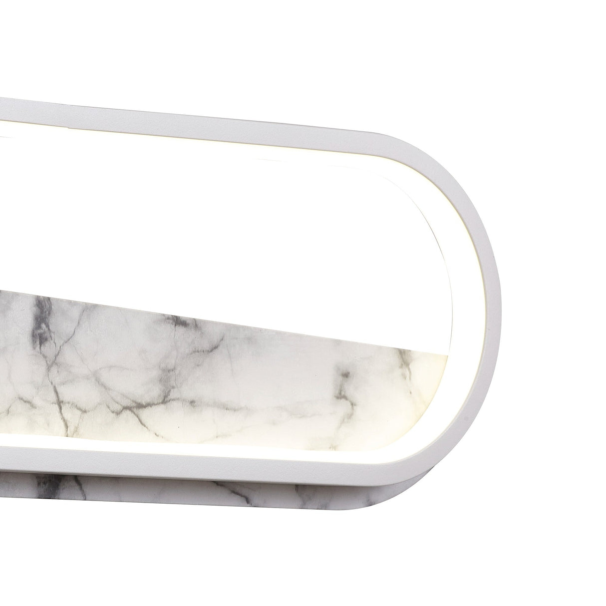 Marmol LED Wall Light 20W 3000K - White Marble/White