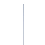 The Marmol LED Floor Lamp 28W 3000K in White Marble & White stands tall and slender against a plain white background.