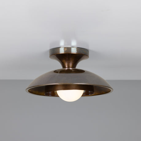Marrakesh Brass Flush Ceiling Light