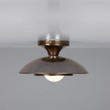 Marrakesh Brass Flush Ceiling Light