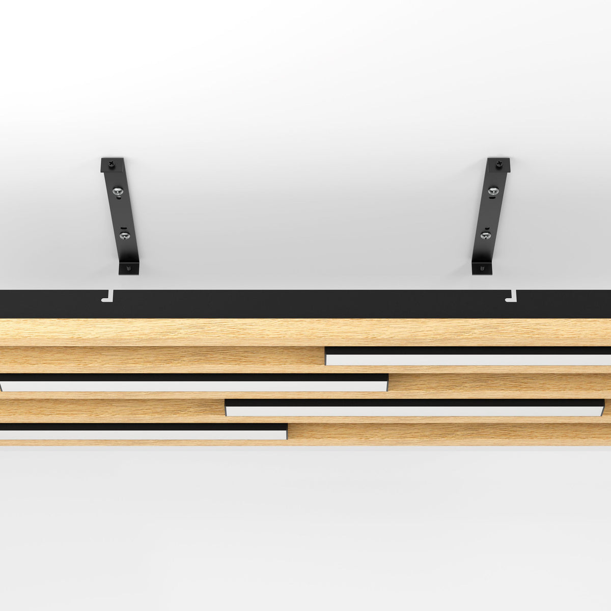 Marreira LED Panel Light - Black